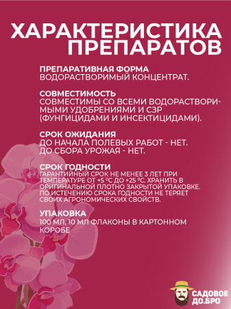 Набор органоминеральных удобрений для комнатных растений